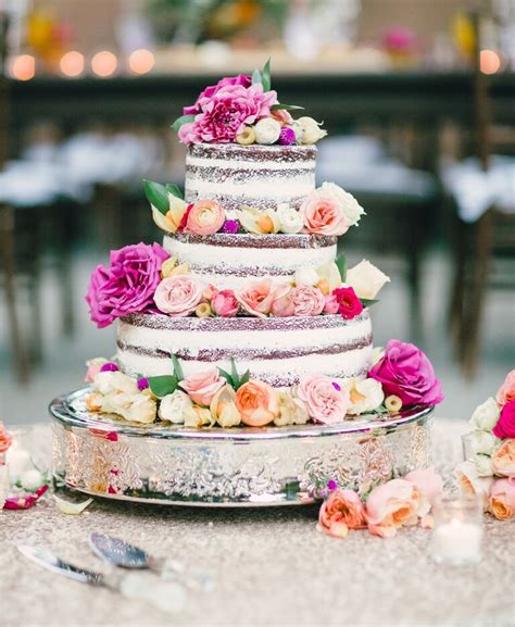 naked cake taufe|130 Delicious And Gorgeous Naked Wedding Cakes